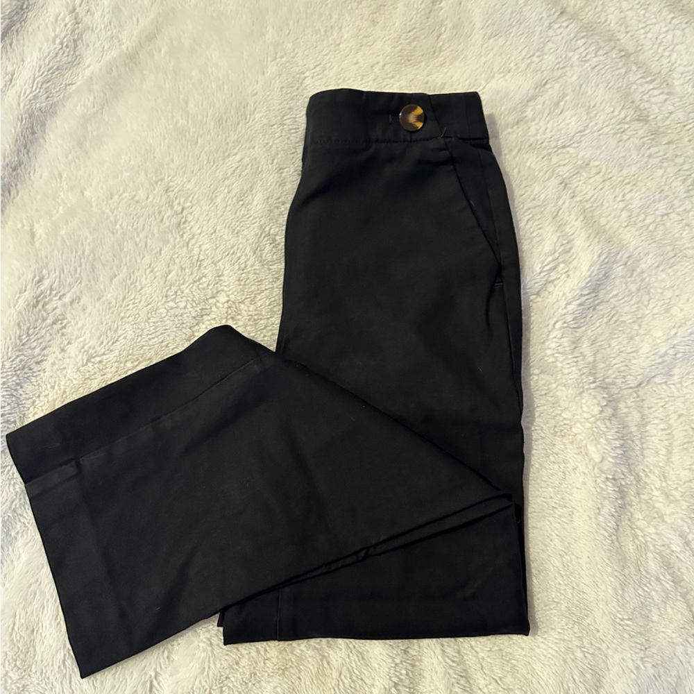Ann Taylor Women’s Black Trousers With Buttons